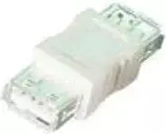 USB adapteris PremiumCord USB - USB Baltas (kur-4)
