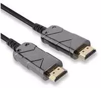 PREMIUMCORD Ultra High Speed HDMI 2.1 optinio pluošto kabelis 8K@60Hz, paauksuotas 7 m