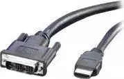 Kabelis Value HDMI - DVI- D 1m juoda (11.99.5519)