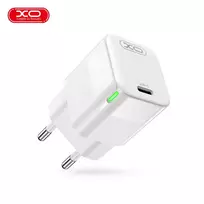 XO laidinis įkroviklis CE06 PD 30W 1x USB-C baltos spalvos