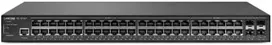 Šakotuvas Tinklo Įranga - LANCOM GS-3252P 48x Gigabit Ethernet, 4x SFP, 370W PoE