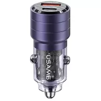 Usams C36 USB A+C 95W greitas automobilinis kroviklis