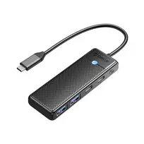 Adapterio šakotuvas 4in1 Orico USB A3.0x2 + Type-C3.0x1 + PD100Wx1