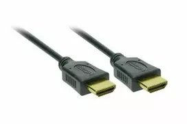 Solight HDMI laidas su eternetu, HDMI 1.4 A jungtis - HDMI 1.4 A jungtis, lizdinė plokštelė, 2m