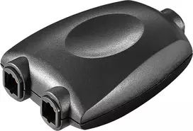 Adapteris AV Goobay Skaitmeninis Toslink garso skirstytuvas 1 to 2 juoda - Juodas spalvota versija