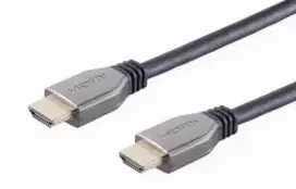 Brackton 10K Ultra High Speed HDMI 2.1 Kabelis Metallstecker 5.0m St/St - Cable - Digital