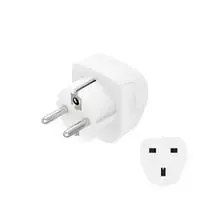 Hama adapteris kelioninis Basic UK lizdas - EU kištukas