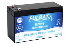 FULBAT FLP12-9 12.8V 9Ah Lithium Ion gilaus iškrovimo akumuliatorius