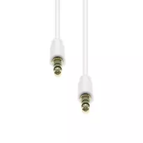 Kabelis ProXtend Mini-Jack 3-Pin Slim Cable M-M Baltas 2M