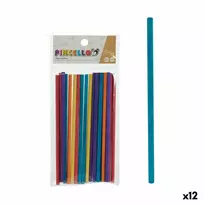 Pincello Lazdos Spalvotas Rankdarbiai Medžio (12 vnt.)
