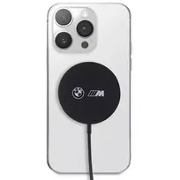 BMW indukcinis įkroviklis BMCBMSPLK 15W MagSafe juodos spalvos M Edition