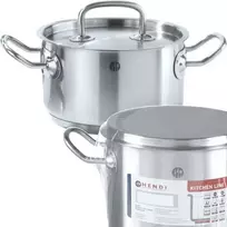 Vidutinis puodas su dangčiu HENDI Kitchen Line 15L 320x(H)190mm
