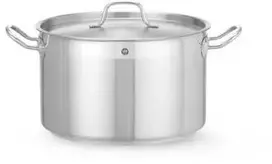 Puodas średni Profi Line su dangteliu 10 l, śr. 280 x 170 h - Hendi 831502