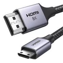 UGREEN Mini HDMI kabelis 4K60Hz 2m 8k (juodas) HD163 15515