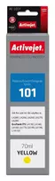 Rašalo kasetė - Activejet AE-101Y Suderinama su Epson 101, Geltona, 70 ml