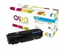 OWA Armor dažai, skirti HP Laserjet M 450, 454, 455, 470, 479, 2100 puslapių, W2031A, žydra/mėlyna
