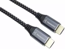 PREMIUMCORD kabelis HDMI 2.1 High Speed + Ethernet kabelis 8K@60Hz, paauksuotos jungtys, 0,5 m