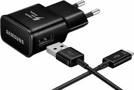 Samsung EP-TA200EBE USB Adapteris + USB-C kabelis Juodas BULK