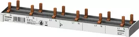 Siemens 5ST3676-0 Jungiamoji šyna 1P+N 10mm2 lazda 12 modulių 6x (AFDD 5SM6 + 6x 5SV1 / 5SL60) pilnai izoliacijai 5ST3676-0