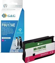 G&G Su G&G rašalu suderinamas rašalas / rašalas su F6U17AE, HP 953XL, purpurinė, 1600s, NH-R00953XLM, skirta HP „Officejet Pro 8210/8211/8218“