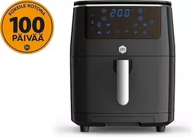 Gruzdintuvė SEB OBH Nordica FW2018S0, Hot air fryer, 6.5 L, 8 person(s), 60 min, Single, Juodas