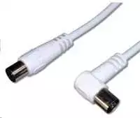 „PremiumCord“ antenos kabelis, 3 m, baltas (ktmf03U)