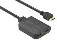 „PremiumCord“ HDMI 2.0 mini skirstytuvas, 1-2 „Pigtail“ tipo, 4Kx2K@60Hz, HDCP2.2 skaleris