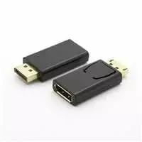 Adapteris AV PremiumCord adaptér DisplayPort - HDMI, FULL HD 1080p Male/Female, pozlacené konektory