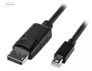 PremiumCord PREMIUMCORD Mini DisplayPort - DisplayPort V1.2 laidas, erdvus laidas M/M 1m