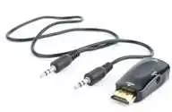 C-TECH HDMI į VGA garso adapteris, M/F