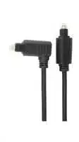 PremiumCord Cable Toslink – Toslink 90°, kabelio storis: 4,0 mm, ilgis 2 m