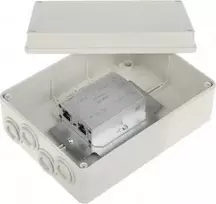 EXTENDER POE PULSAR EXT-POE3H hermetiškame korpuse, skirtas 3 IP kameroms