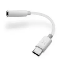 Fixed Link Adapteris USB-C/3.5mm Jack | FIXL-CJD-WH | Baltas