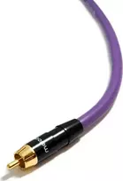 Kabelis Melodika RCA (Cinch) - RCA (Cinch) 0,75m violetinė