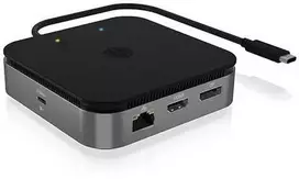 RaidSonic ICY BOX IB-DK408-C41 kelių prijungimo stotelė nešiojamiesiems kompiuteriams ir kompiuteriams