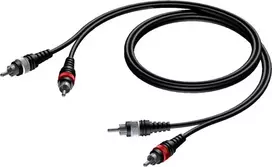 PROCAB CAB800/1.5 2 x RCA/Cinch vyrams - 2x RCA/Cinch vyrams 1,5 ma