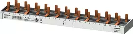 Siemens Jungiamasis bėgis 3P + N 10mm2 standus 12 modulių, skirtas 1P + N siaurieji jungikliai (5SV1 5SV6 5SL60)