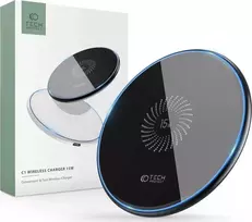 Belaidis įkroviklis 15W Tech-Protect QI15W-C1 juodos spalvos
