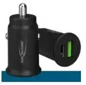 Ansmann 1000-0029 - Auto - Cigar lighter - 5 V - Juodas