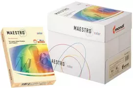 Igepa Spalvotas biuro popierius IQ, A4, 80g, CO44, koralų raudonos spalvos, 500 lapų