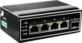 Šakotuvas Level One Carruzzo LevelOne IGP-0502 tinklo komutatorius Ne-valdomas Gigabit Ethernet (10/100/1000) Maitinimas per Eternetą (PoE) Juoda