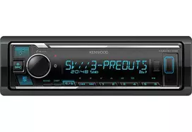 Kenwood, KMM-BT358 bluetooth, USB MP3/WMA automagnetola su AUX įėj