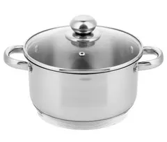 Puodas STALOWY 6.1L 24cm DNO 9 WARSTWOWE ZILNER ZL-7307