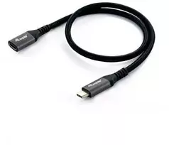 Kabelis USB Equip USB-C - USB-C 1 m Juodas (128371)