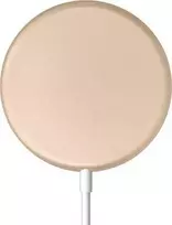 Crong MagSpot – aliuminio belaidis įkroviklis MagSafe (auksinis)
