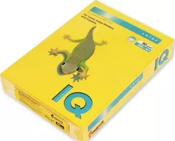 Iq Color Spalvotas biuro popierius IQ, A4, 80g, SY40, saulės geltonos spalvos, 500 lapų