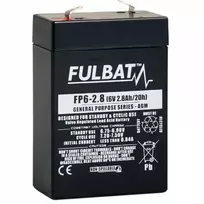 Fulbat Akumuliatorius 2.8 Ah 6V AGM