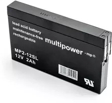 Avacom Multipower MP2-12SL NP2-12 12V 2Ah AGM Akumuliatorius nereikalaujantis priežiūros