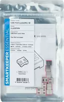 Šakotuvas Smart Keeper Smartkeeper SMARTKEEPER Basic USB prievado užraktas 10 - 10x kištukas, rožinė