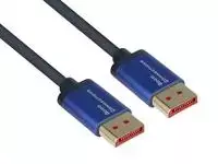 Alcasa Good Connections Geros jungtys DisplayPort 1.4 jungties kabelis 2m 8K @ 60Hz SmartFLEX mėlynas